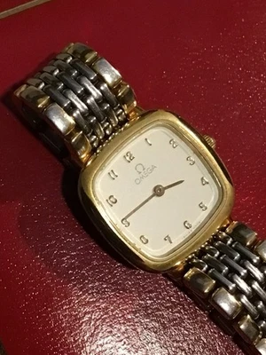 Reloj para mujer Omega De Ville vintage esfera blanca 22 mm cuarzo  Foto 1 de 4
