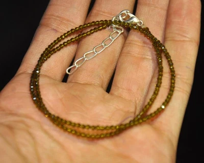 Cuentas de diamantes de alta calidad, diamante facetado hidráulico, cuentas de rondelle facetadas de 2 mm Foto 1 de 4