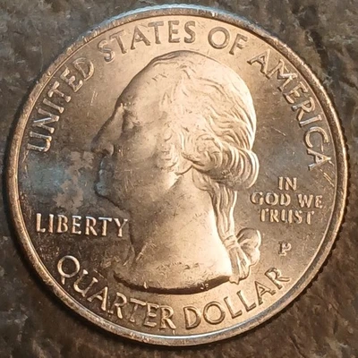 2014 P Great Sand Dunes Colorado Quarter Strike Through Error Coin - Image 1 of 4