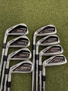 Left Handed Titleist 716 AP1 3-PW IRON SET - XP 90 Stiff Flex Steel - Picture 1 of 8