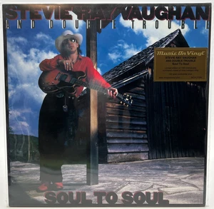 New / Sealed STEVIE RAY VAUGHAN & Double Trouble – Soul To Soul" LP 2023 Blue - Picture 1 of 2