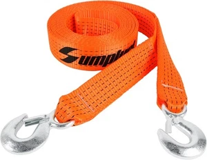 Heavy Duty Tow Straps with Hooks 2 x 20 ft,20000 lbs 2inx20ft(1-Pack), Orange  - Picture 1 of 6