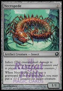 Necropede 1x FOIL SOM MTG Scars of Mirrodin Uncommon MINT artifact - Picture 1 of 1