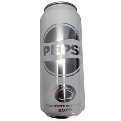 Penn State White Out 2025 - Lata Pepsi edición limitada - sin abrir Foto 1 de 4
