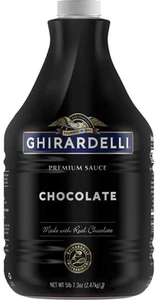Ghirardelli Premium Sauce Chocolate Net Wt 5Lb 7.3Oz - Picture 1 of 19