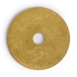 Hardware Filosofía Arandelas Redondas Decorativas Herrajes de Latón 1.4" - Juego de 10 - Imagen 1 de 4