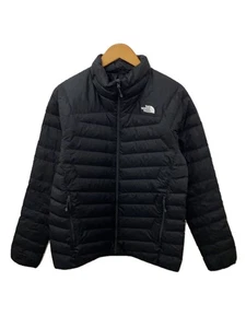 THE NORTH FACE Down Jacket THUNDER JACKET_Thunder XL Nylon BLK Plain Used - Picture 1 of 5