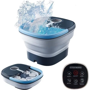 Fußbad faltbar Platzsparend Fußsprudelbad Aufheizfunktion Fußmassagegerät Timer - Bild 1 von 2