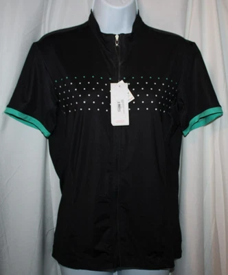 Camiseta deportiva de rendimiento RBX® negra para mujer UPF 30 bolsillos - talla M Foto 1 de 4