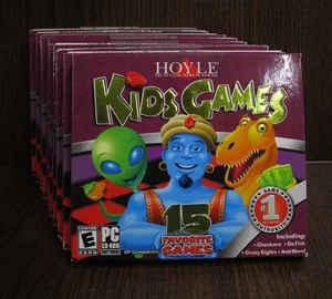 Video Game PC Wholesale Lot of 10 Hoyle Kids Games NEW SEALED Jewel - Picture 1 of 3