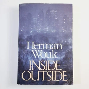Inside, Outside by Herman Wouk Hardcover With Dust Jacket 1985 - Picture 1 of 8