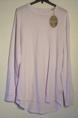 NWT MEN'S EVOLUTION 4XL SOLID WHITE LONG SLEEVE PULLOVER THERMAL SHIRT #1550 - Image 1 of 4