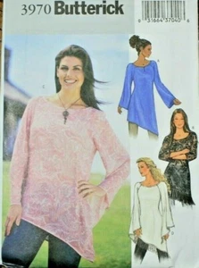 Butterick 3970 Misses Tunic /Top 4 Styles Sewing Pattern L-XL (16-18-20-22) - Picture 1 of 2