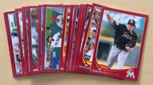 2013 Topps Target Red Border Baseball Parallel Cards - You pick choice