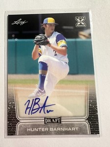 K109,616 - 2020 Leaf Draft Retail Autographs #BAHB2 Hunter Barnhart Auto