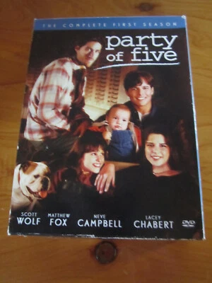 DVD  PARTY OF FIVE THE COMPLETE FIRST SEASON  BOX SET     GREAT  ** MUST SEE ** - Image 1 of 2