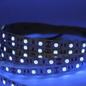 UV Black Light LED For UV Curing 1-5m 12V Ultraviolet 365nm Strip Light SMD 5050 - Picture 1 of 23