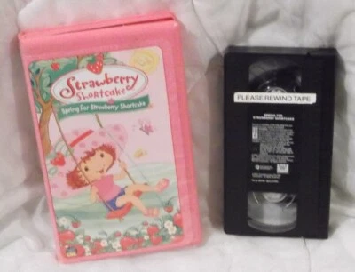 Spring for Strawberry Shortcake VHS Video Tape EX Movie Store Rental - Image 1 of 4
