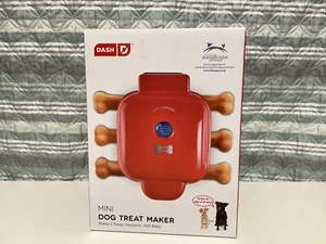 Mini máquina de golosinas para perros Dash - roja - superficie antiadherente - hace 6 golosinas - NUEVA - Imagen 1 de 1