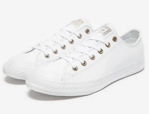 Converse All Star Ox Mono Junior ® ( Size: UK 5 ) White Pink RRP: £40+