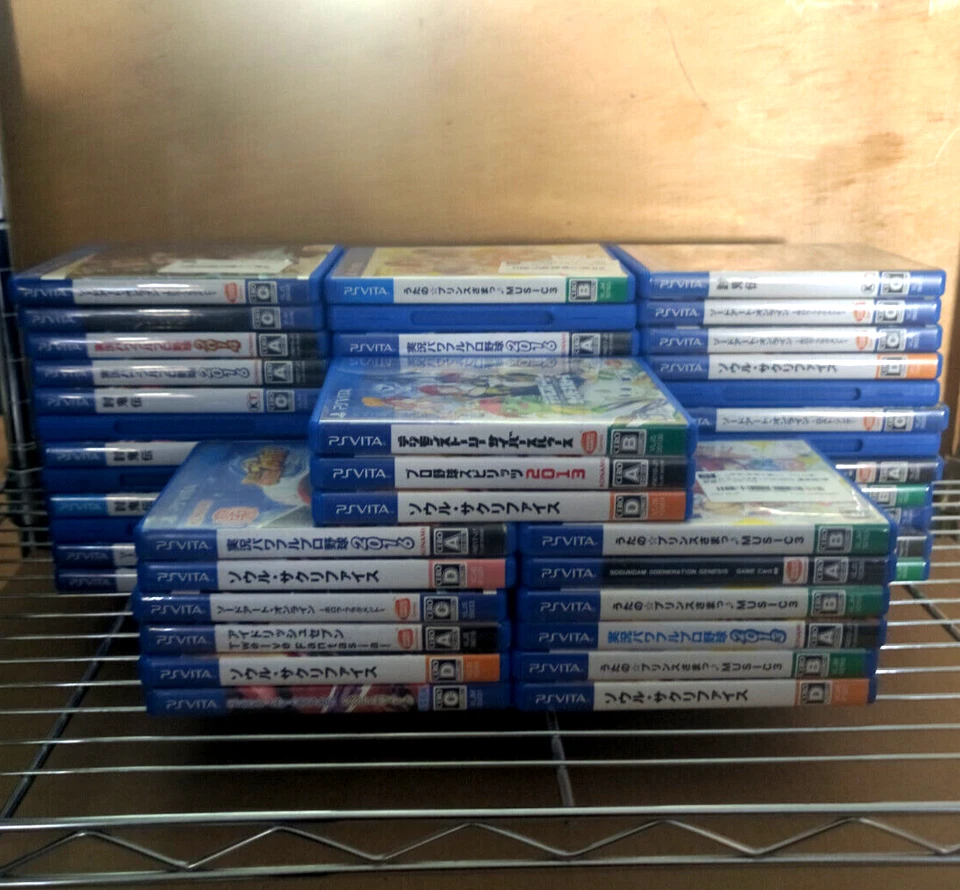 Sony Playstation PS Vita Game Wholesale Lot Japan Language Region Free RANDOM - Image 1 of 1