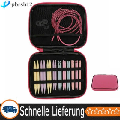 20X Austauschbare Stricknadeln Set Rundstricknadeln Nadelspitzen für Heimwerker - Bild 1 von 4