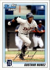 2010 (TIGERS) Bowman Prospects #BP33 Gustavo Nunez
