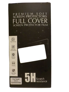 2 pack Note 8 2-in-1 Hydrated Film-5H Scratch Resistant-soft Full Cover Screen - Picture 1 of 2