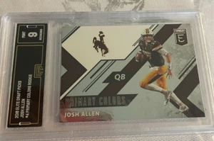 Josh Allen Bills 2018 Elite Draft Picks colores primarios # 4 RC grado 9 L@@K - Imagen 1 de 2