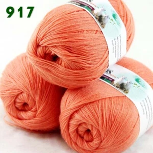 C 3Skeinx50g Thin Acrylic Wool Cashmere Crochet Hand Knitting Blanket Yarn 17 - Picture 1 of 24