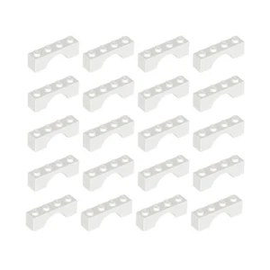 Piezas y piezas LEGO - Lote de 20 arco blanco 1 x 4 - Imagen 1 de 1
