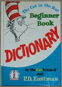 CAT IN THE HAT BEGINNER BOOK ~ LARGE HC DICTIONARY for KIDS ~ TRUE 1964 EDITION - Picture 1 of 1