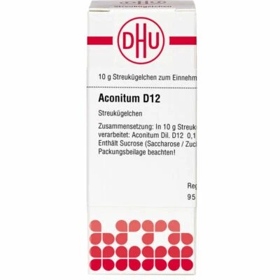 DHU-ARZNEIMITTEL GMBH & CO. KG ACONITUM D 12 Globuli 10 g PZN02812883