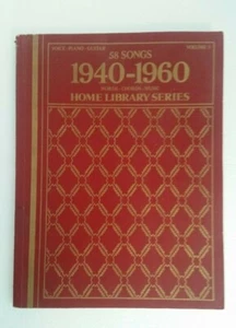 Gesang, Klavier & Gitarre 58 Lieder 1940-1960 Home Library Serie 58 Band #3   - Bild 1 von 5