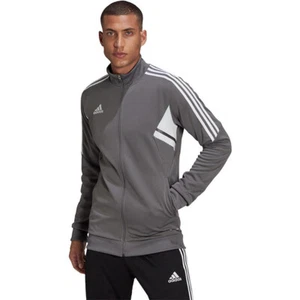 Adidas Men's Condivo22 Track Jacket Grey/White HD2286 - Picture 1 of 6