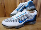 Nike Air VaporMax 2021 Flyknit White Black Photo Blue Trainers Mens UK Size 8