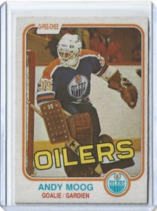 1981-82 O-Pee-Chee #120 Andy Moog RC - Picture 1 of 2