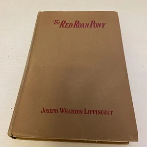 Vintage The Red Roan Pony von Lippincott VH HC kein DJ Nachdruck des Romans von 1934 - Bild 1 von 14