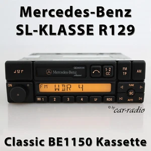 Original Mercedes R129 Radio Classic BE1150 Becker Kassettenradio W129 SL-Klasse - Bild 1 von 11