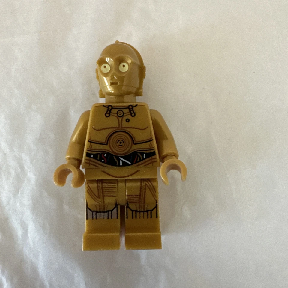 Lego Star Wars Episode 4/5/6 Minifigure Set sw365 C-3PO - Colorful Wires Pattern