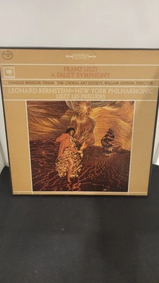 Leonard Bernstein New York Philharmonic Franz Liszt Faust 2 LP Boxset VG Cond - Image 1 of 4