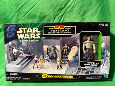Star Wars Poder de la Fuerza Palacio de Jabba Diorama Han Solo Carbonita Foto 1 de 2