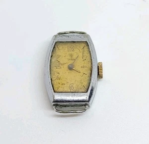 Reloj de pulsera mecánico vintage Tudor Swiss 17J rubíes para piezas o reparación - Imagen 1 de 7