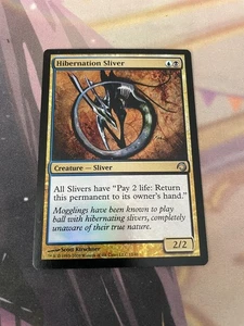 MTG - HIBERNATION SLIVER - UNCOMMON - LP - PREMIUM DECK SLIVERS - FOIL - Bild 1 von 1