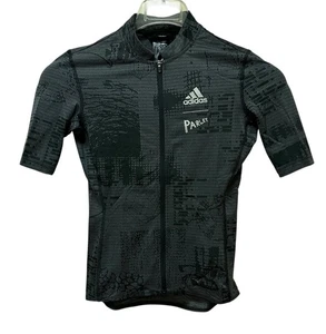 Adidas Parley Jersey Black HF9020 Cycling Shirt Jersey Heat RDY Women's XS NEW - Picture 1 of 12