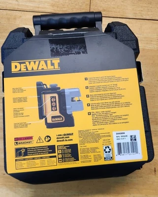 DEWALT DW089K 3 BEAM LINE SELF MEASURING TOOL , RED COLOR - Image 1 of 3