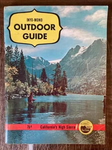 1963 INYO-MONO OUTDOOR GUIDE HIGH SIERRA CALIFORNIA TOURISM LOCAL ADVERTISING - Picture 1 of 7