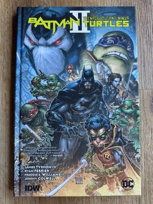 Batman / Teenage Mutant Ninja Turtles Adventures II DC Comics Hardcover HC 2018 - Image 1 of 4