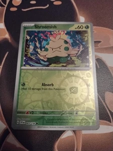Shroomish 003/198 Sv01: Scarlet & Violet Base Set Reverse Holo-NM - Picture 1 of 2