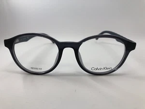NEW Calvin Klein CK5859 438 Deep Blue 47.18.140 Petite Eyeglasses Frame Unisex - Picture 1 of 11